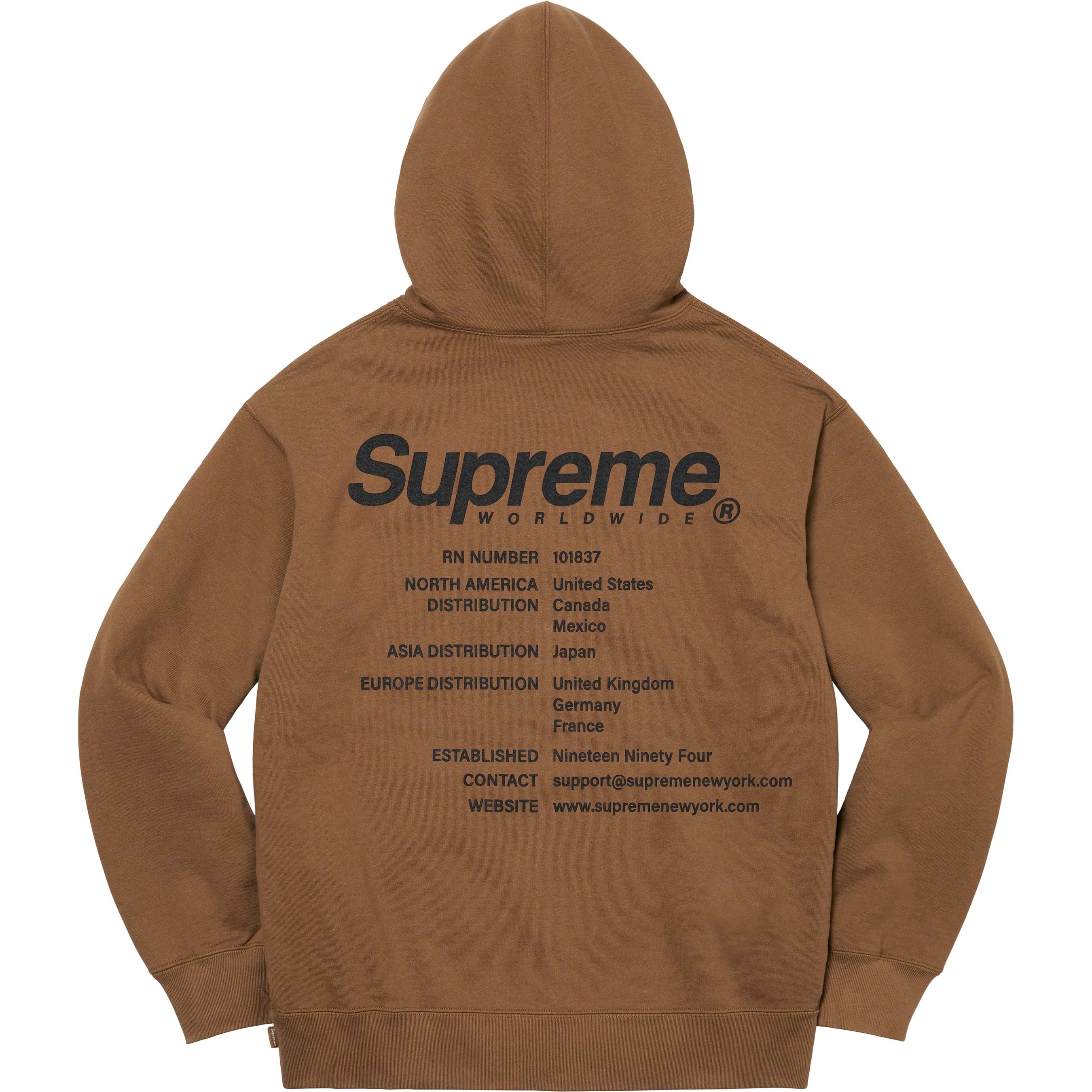 Worldwide Hooded Sweatshirt view 7